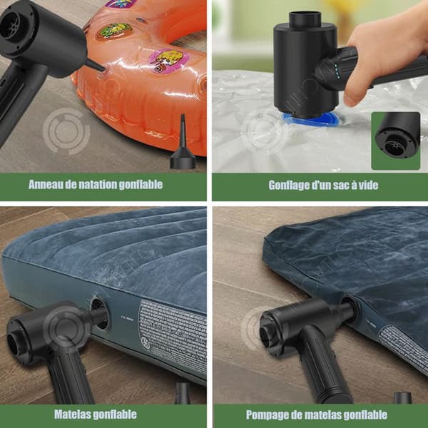 Tryckluftsfläkt INN® 2 i 1 90000 rpm dammfläkt 3 hastigheter dammelektronikprodukter Blåser och dammsuger a