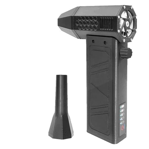 Turbo Jet Fläkt, Maximal Hastighet 140 000 RPM, Justerbar Vindhastighet,svart