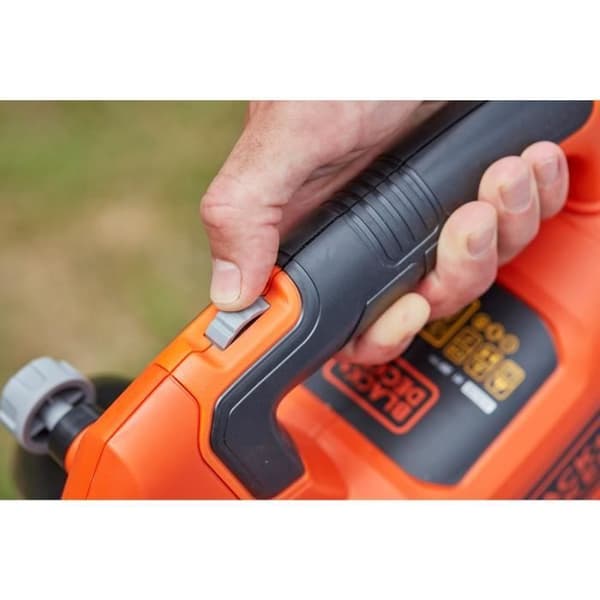 BLACK+DECKER 36V vakuumblåsare-förstörare - Med batteri och laddare - 45L påse