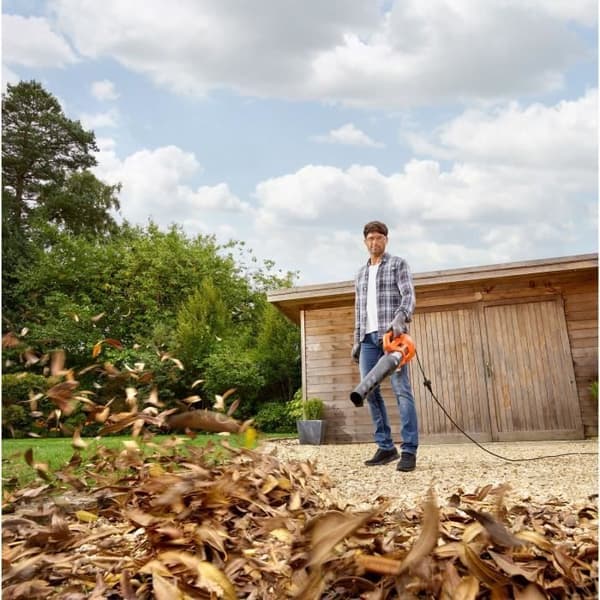 BLACK+DECKER Axialfläkt med sladd - BEBL185-QS - 1850W - 2 justerbara hastigheter i handtaget
