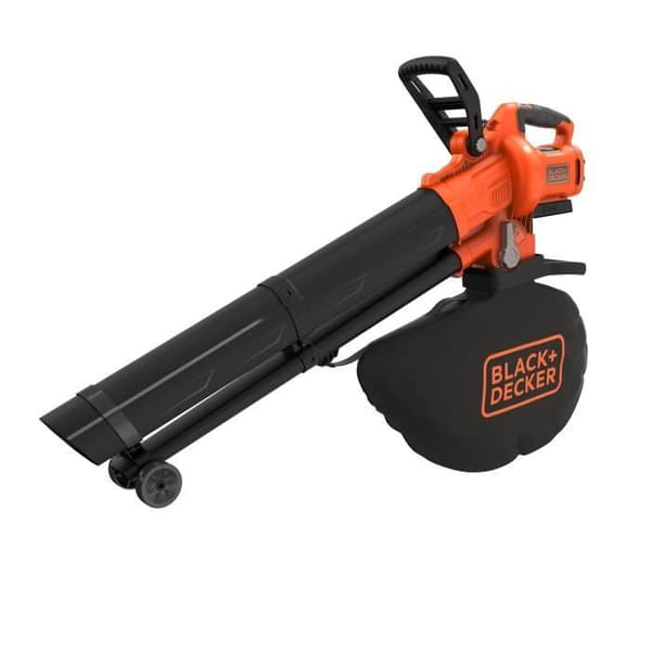 BLACK+DECKER 36VBCBLV36B Vacuum Blower-Mulcher - Utan batteri eller laddare - 45L påse