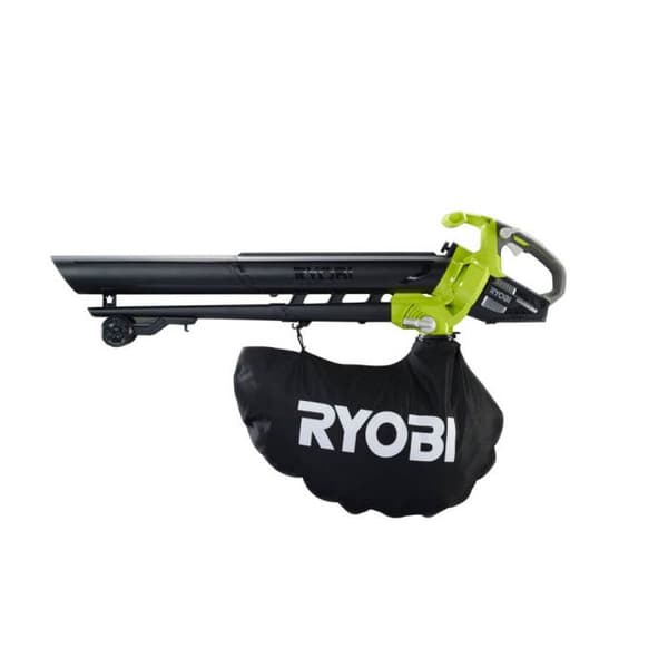 2-i-1 fläkt vakuum-mulcher - RYOBI - Borstlös - 201 km/h - 6 m³/min