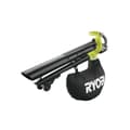 Miniatyrbild 1 av 6: 2-i-1 fläkt vakuum-mulcher - RYOBI - Borstlös - 201 km/h - 6 m³/min