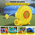Miniatyrbild 3 av 6: Luftfläkt-VEVOR-450 W-Kommersiellt-uppblåsbara slott-0,6 HP-hastighet 3400 rpm-Bouncy House utomhusspel