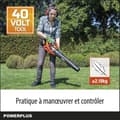 Miniatyrbild 6 av 6: 40 volts batterifläkt, hastighet 200 km