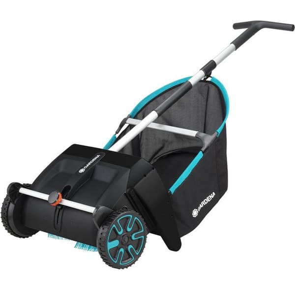 GARDENA Lövuppsamlare - 3565-20 | Arbetsbredd: 49 cm, 90 liters behållare, Lövuppsamlare, Sopmaskin