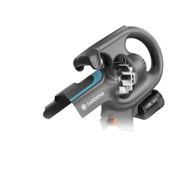 Aspirator-blåser-multifunktion 3-i-1 - GARDENA - PowerJet Collect - 18V/P4A - Klar til brug - 350 km/h - 10,5 m³/min - 30l