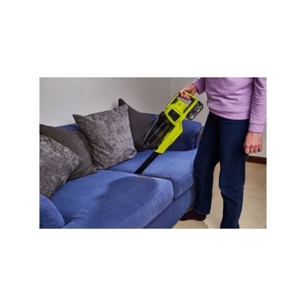 RYOBI HANDDAMMSUGARE 18V TRÅDLÖS MED BATTERI ONE+ - BORSTLOST MOTOR