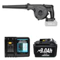 Miniatyrbild 2 av 2: Trådlös Lövblås, 6.0Ah eller 9.0Ah Batterialternativ, 98 CFM Luftflöde,1STK 9.0Ah 1Laddare