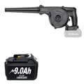 Miniatyrbillede 2 af 2: Trådløs Blæser til Blade, 6.0Ah eller 9.0Ah Batterimuligheder, 98 CFM Luftstrøm,1STK 9,0Ah