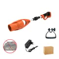 Miniatyrbillede 1 af 2: Trådløs Laubsuger, 21V Batteri Kompatibel, Letvægtsdesign,Orange