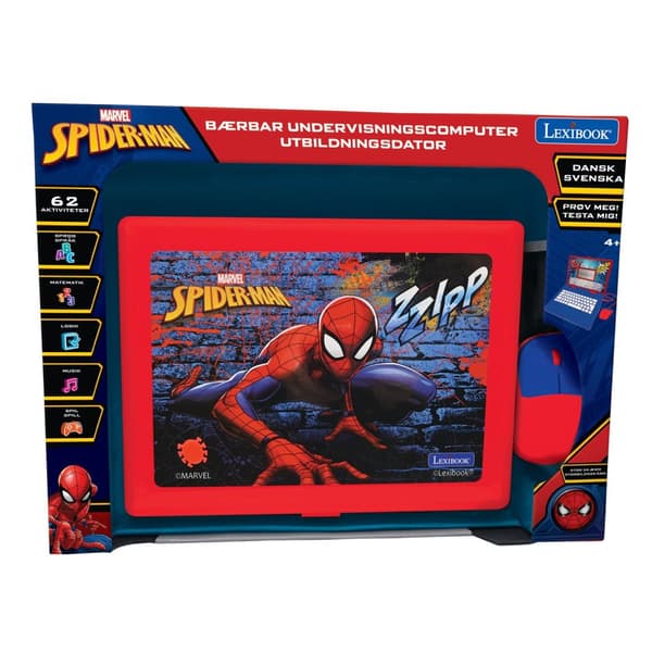 Spiderman Lexibook Træningscomputer med 62 aktiviteter SE/DK