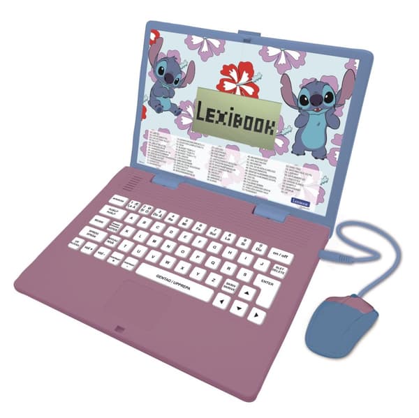 Disney Stitch Lexibook Træningscomputer med 62 aktiviteter SE/DK