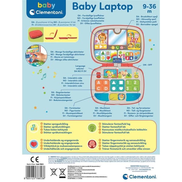 Baby Laptop Lek & Lär (Nordic)