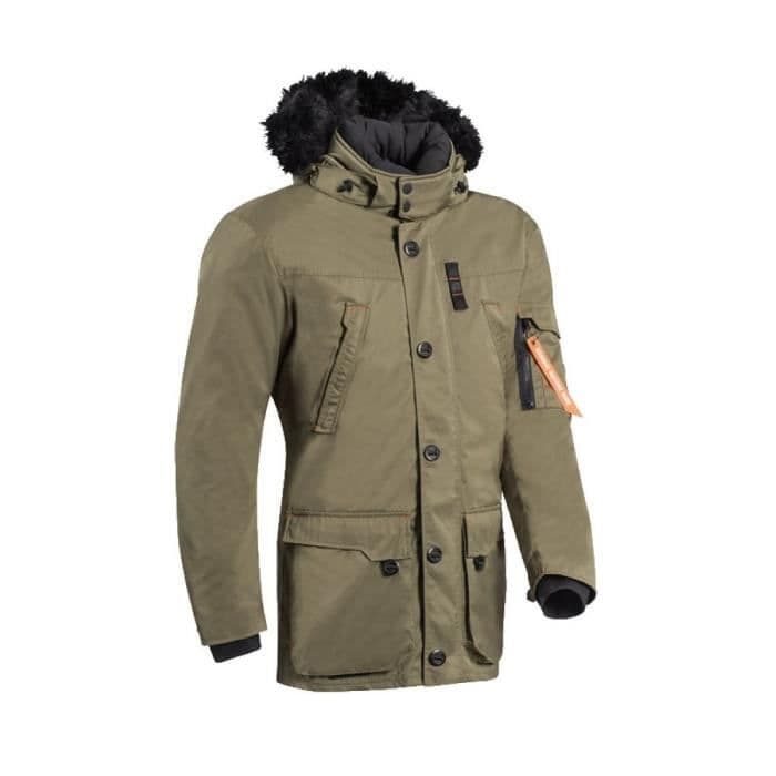 IXON Ontario Motorcykeljakke - Mænd - Khaki Green