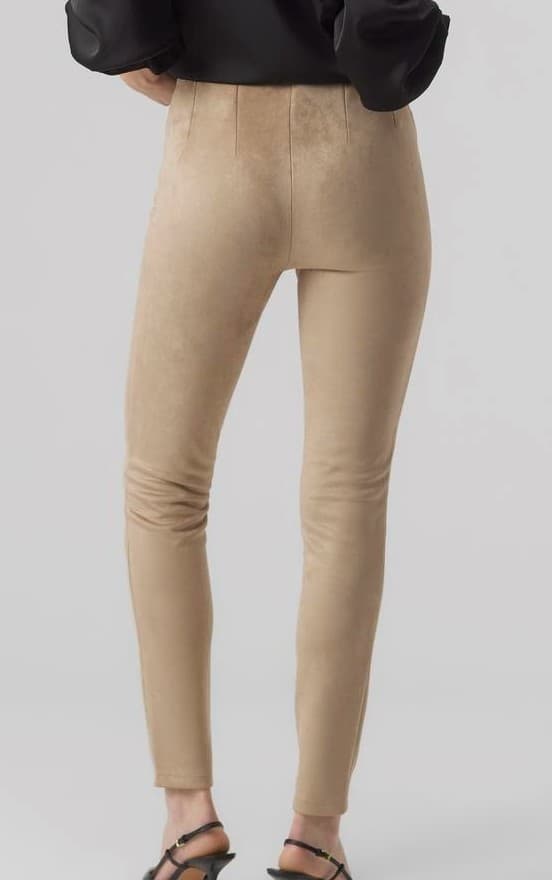Vero Moda - vmLila HR Fauxe Suede Slim Pant