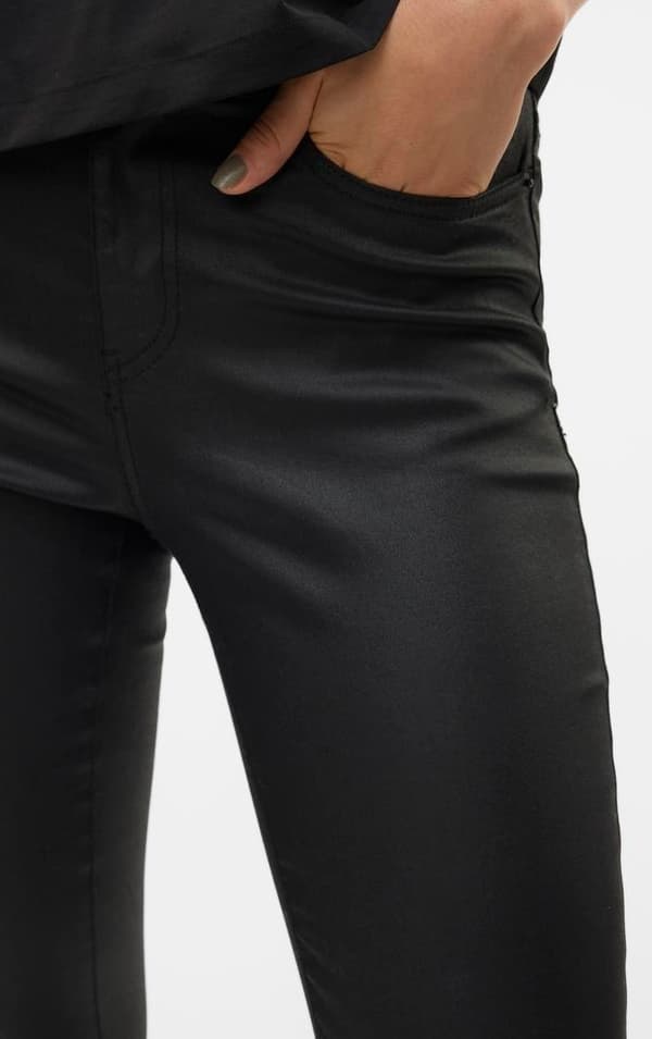 Vero Moda - vmFlash MR Skinny Coated Pants