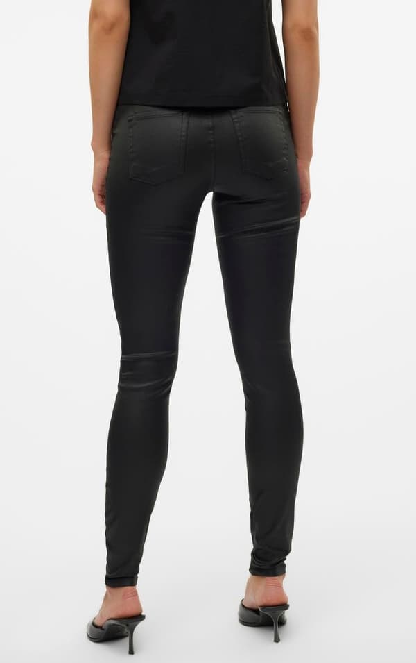 Vero Moda - vmFlash MR Skinny Coated Pants