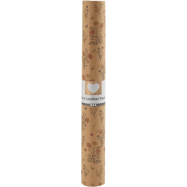 Läderpapper - Blommor - 50 cm