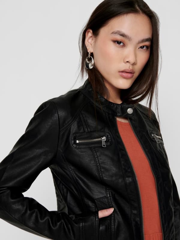 Only - onlBandit Faux Leather Biker