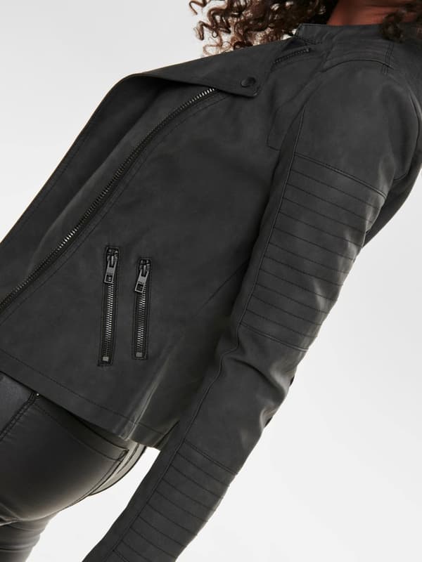 Only - onlAva Leather Biker