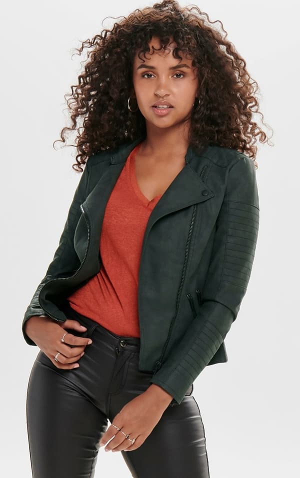 Only - onlAva Leather Biker