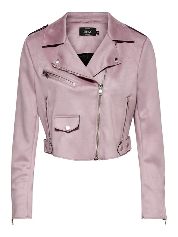 Only - onlSherry Crop Bonded Biker