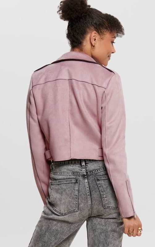 Only - onlSherry Crop Bonded Biker