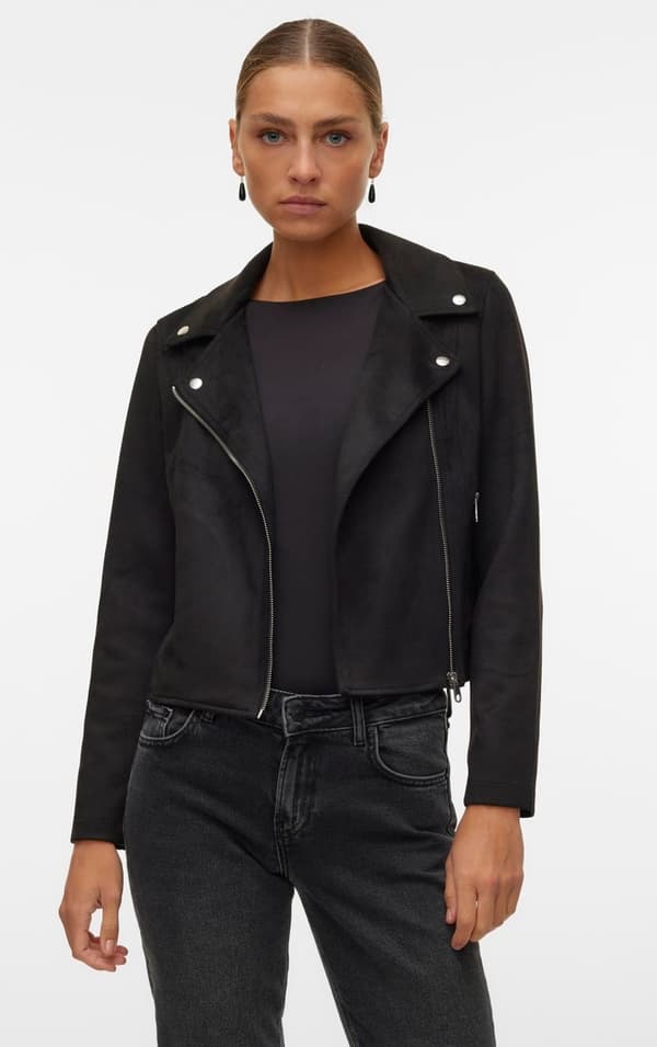 Vero Moda - vmJose Short Faux Suede Jacket