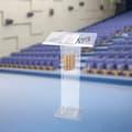 Miniatyrbillede 4 af 4: Acryl Podium Stativ, Elegant Gennemsigtig Design, Letvægts og Holdbart, Praktisk Opbevaring