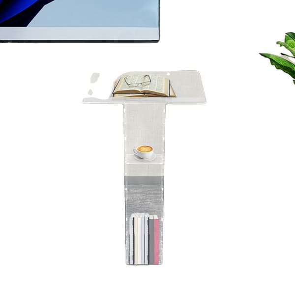 Acryl Podium Stativ, Elegant Gennemsigtig Design, Letvægts og Holdbart, Praktisk Opbevaring