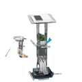 Miniatyrbillede 1 af 4: Klar Akryl Podium, LED Lysbase, Nem Samling