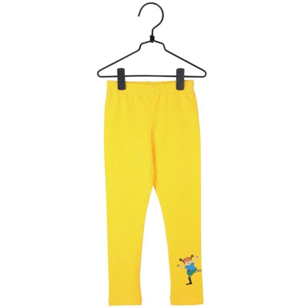 Pippi Langstrømpe leggings gul