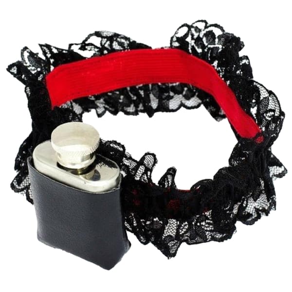 Bristol Novelty Unisex vuxna strumpeband med höftflaska