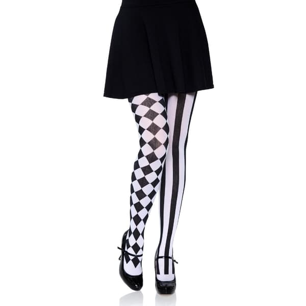 Bristol Novelty Harlequin Tights för kvinnor/damer