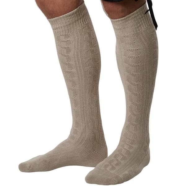 Knæstrømper beige