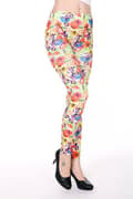 Miniatyrbild 3 av 4: Blommiga Leggings