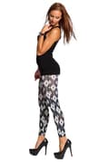 Miniatyrbild 2 av 3: Leggings med diamantmönster