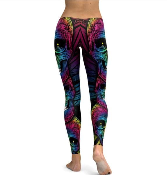 Dödskalle leggings