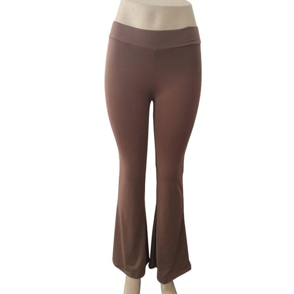 Leggings med vida ben nertill