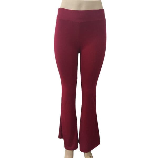 Leggings med vida ben nertill