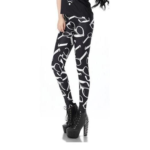 Svarta Spion Leggings