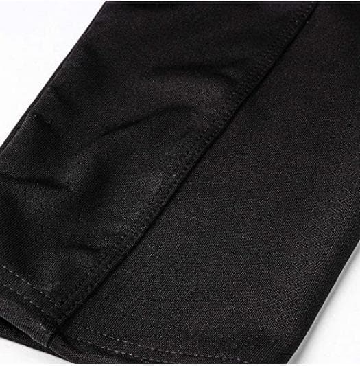 Svarta Leggings med snörning i midjan
