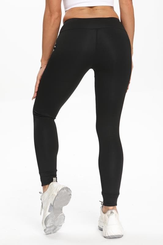 Svarta Leggings med fickor