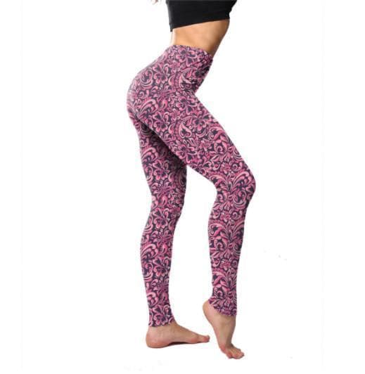 Kraftigt mönstrade Leggings
