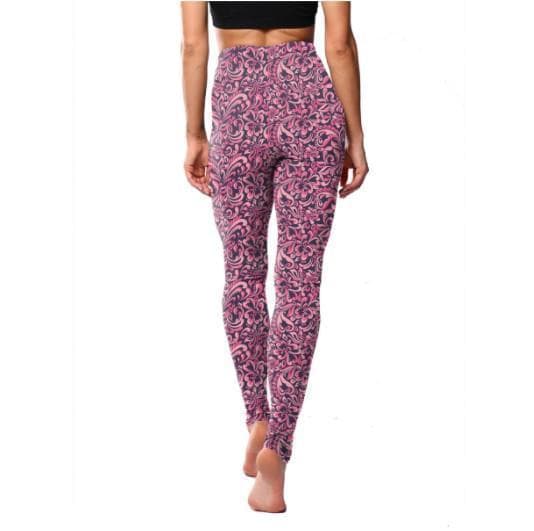 Kraftigt mönstrade Leggings