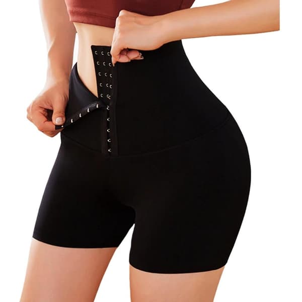 Bekväma Yogashort Yogabyxor Tränings Leggings Flera Längder