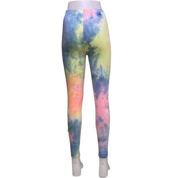 Färgglada Mönstrade Leggings