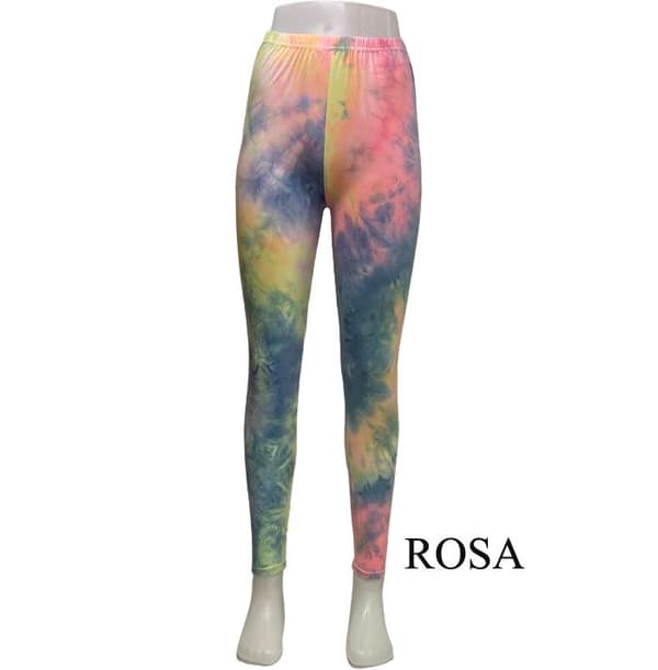 Färgglada Mönstrade Leggings
