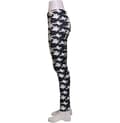 Miniatyrbild 3 av 4: Svarta Leggings med Vita Spöken